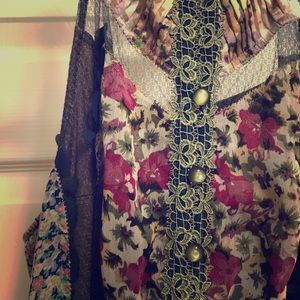 Anthropologie long dress